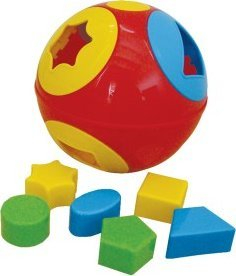 Сортер за форми TechnoK Smart Kid 1, пластична сфера, шарена