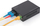 Konvertues media PoE Digitus Gigabit, RJ45 në SC, fibër MM, i zi