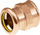 Përçues bakri KAN-therm Press Gas, 22mm, 3/4", bronzi