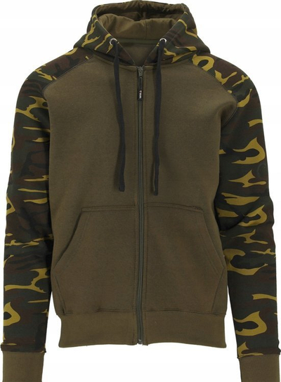 Bluzë me kapuç Yato Camouflage, për burra, XXL, ngjyrë kaki