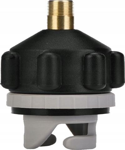 Adapter valvule SUP vidaXL Enero, lidhje pompë makine, plastikë metal, i zi