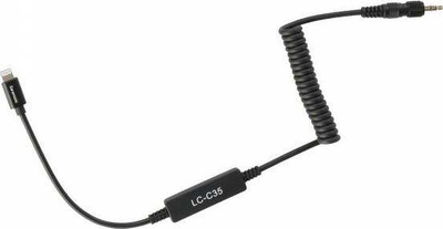 Kabllo audio Saramonic LC-C35, mini Jack TRS 3.5mm, Lightning, e zezë