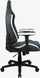 Karrige gaming Aerocool Crown AeroSuede, Steel Blue, e zezë/e bardhë