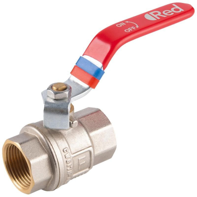 Valvul sferike uji Ferro F Power Pro, nut nut 1", me levë