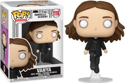 Фигурa од винил Funko Pop Umbrella Academy Vanya 1118, 9.5cm, црна