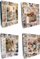 Qese dhuratash Paper Bag B4 JP003M, 28x34x9cm, set 12 copë, me figura martese