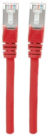 Kabllo rrjeti Intellinet Network Solutions Patchcord Cat6A, SFTP, 7.5 m, e kuqe