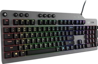Tastierë gaming Lenovo Legion K500 RGB (GY40T26481), e zezë