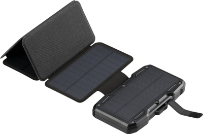 Powerbank Sandberg Solar 5-Panel, 10000mAh, me ngarkim pa tela, i zi