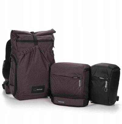 Çantë shpine fotografike Shimoda Side Lite 22 Starter Kit, 22L, organizim top loader, gri e errët