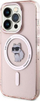 Këllëf telefoni Karl Lagerfeld KLHMP14XHFCCNOP për iPhone 14 Pro Max 6.7", me MagSafe, rozë