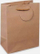 Qese dhurate Gift Bag Craft, 23x18x10cm, kafe natyrale