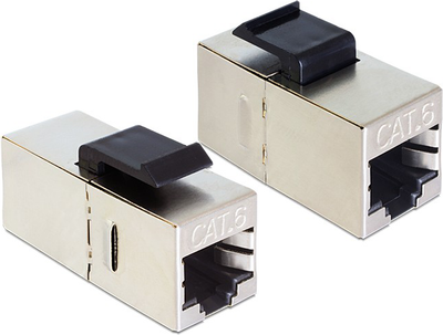 Modul keystone DeLOCK 86210, për kabllo twisted pair, i bardhë