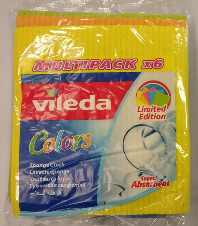 Leckë Vileda, me ngjyra *6