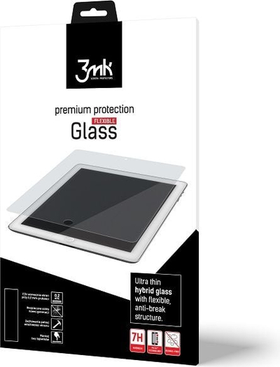 Mbrojtës ekrani 3MK FlexibleGlass për iPad 5 2017, Air dhe Air 2, 0.2mm, transparent