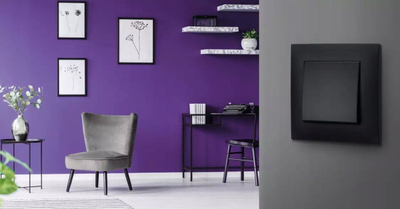 Çelës i dyfishtë Ospel Szafir, montim i fshehtë, Black Metallic