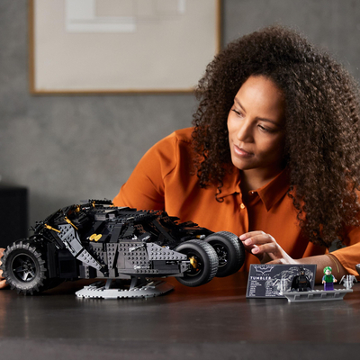 Set LEGO Batman Batmobile Tumbler 76240, 2049 copë, për të rritur, i zi