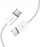 Kabllo USB Tech-Protect USB-C në USB-C, 1m, 60W, e bardhë
