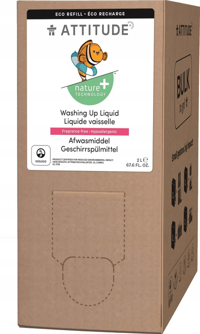 Lëng enësh për foshnja Attitude Baby Leaves, 2L, pa aromë, pa ngjyra