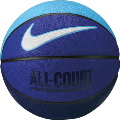 Top basketbolli Nike Everyday All Court 8P, gomë, për brendësi dhe jashtë, blu