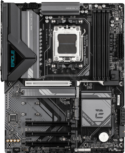 Музичка плоча GIGABYTE B650E Eagle WIFI6E, DDR5 до 8200MHz, PCIe 5.0 M.2, со WIFI6E