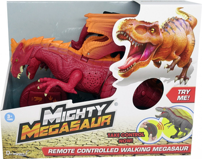 Lodër dinozaur Mighty Megasaur Dragon, me zëra, pjesë që lëvizin, shumëngjyrësh