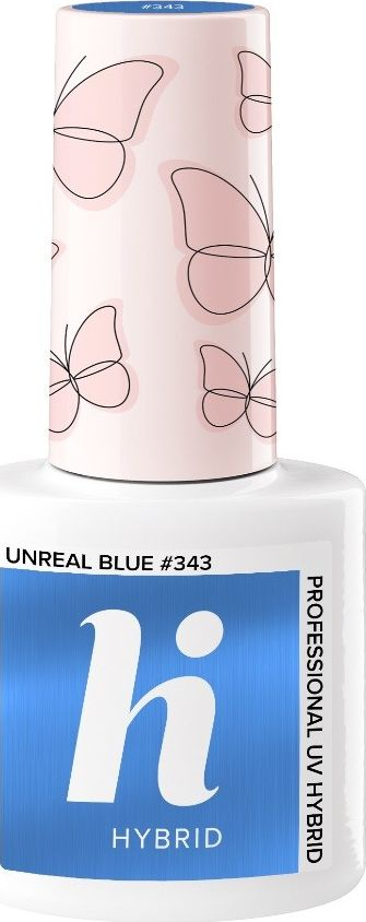 Llak thonjsh Hi Hybrid, nr. 343 Unreal Blue, 5 ml