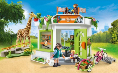 Lodër Playmobil Animal Clinic at the ZOO (70900)