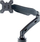 Mbajtës për monitor Art Desk L-11GD LCD/LED, 13 "- 27 ", i zi (RAMART L-11GD)