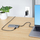 Përshtatës multiport StarTech USB-C, 4K 60Hz, 100W PD, i hirtë