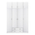 Dollap  Azalea me Dollap ekstra 200x55,5x240Hcm (HM11224.05), bardhë