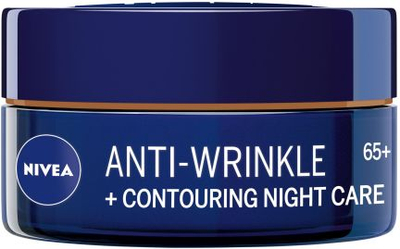 Krem nate Nivea Anti-Wrinkle + Contouring, 65+, 50 ml
