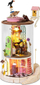Puzzle 3D dekorativ Rolife RDS003 Secluded Neighbour, miniaturë dollhouse, me kupolë xhami