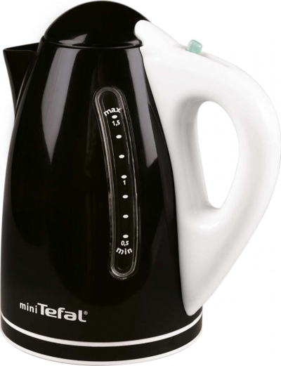 Çajnik elektrik lodër Smoby Tefal Mini, për fëmijë, i zi
