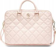 Çantë laptopi Guess Laptop Bag With Metal Logo, 15-16", rozë