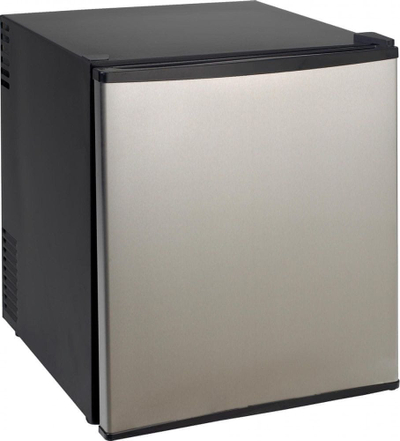 Mini frigorifer Guzzanti GZ 28S, i vogël, derë e drejtë, inox