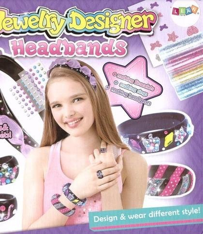 Set bizhuterish Leantoys Jewelry Designer Headbands, për kalamaj, me ngjyra nga të gjitha