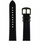 Rrip smartwatch Garett 22mm, lëkurë, i zi
