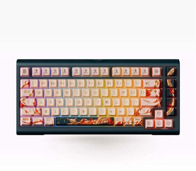 Tastierë gaming Ducky Year of the Snake 2025, mekanike 75%, RGB, Cherry MX2A Brown