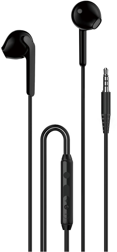 Kufje me kabllo Dudao X3 in-ear, mini jack 3.5 mm, me mikrofon, ngjyrë e zezë