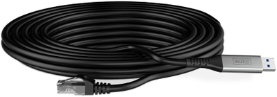 Kabllo rrjeti Digitus USB 3.2 Gen1 në RJ45, 1 Gbit/s, 2m, e bardhë