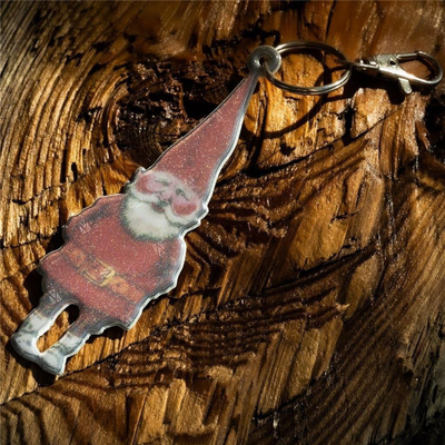 Varëse çelsash reflektuese Softreflector Nature Elf, dizajn xhuxhi, e kuqe