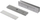 Mbajtëse U për dry magnetik Hikvision DS-K4H250-U, për 300 kg, për xham 10-15 mm, ngjyrë argjendt