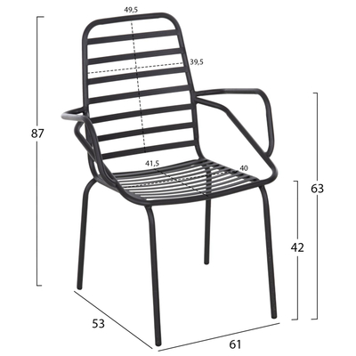 Kolltuk Free 61×53×87 Hcm (HM6045), zezë