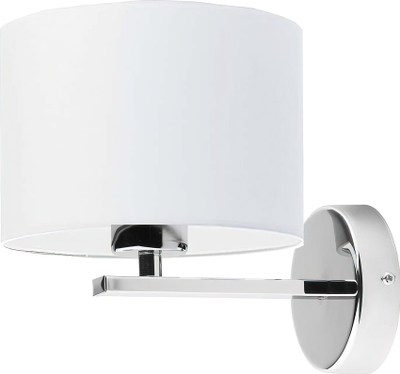 Lampë muri Rollo, 1x60W, e bardhë