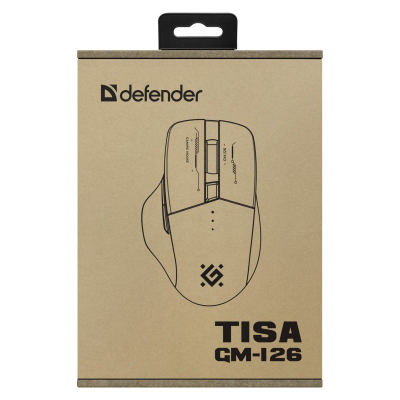Mouse gaming Defender Tisa GM-126, wireless, RGB, i zi