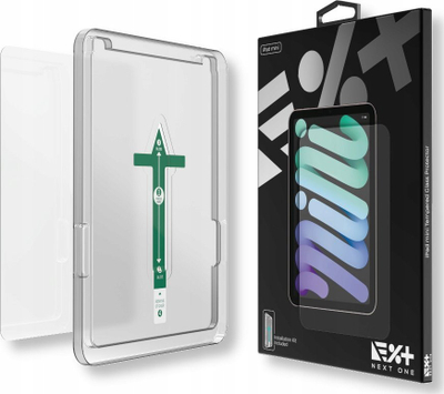 Stakllinë mbrojtëse NEXT ONE Tempered, për iPad mini 7th Gen, transparente