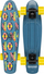 Skateboard për kalamoj Nijdam Classic Fishtail, deri 100 kg, rrota PU, blu shumëngjyrësh