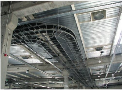 Shinë kabllore Baks DKP H50 DKP300H50/3N, 300x3000mm, çelik i galvanizuar, gri metalike