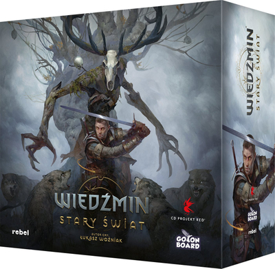 Lojë tavoline The Witcher Old World Deluxe Edition, aventureske, për 2 5 lojtarë, shumëngjyrëshe
